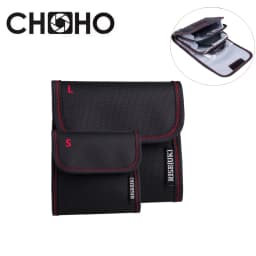 Lens Filter Wallet Protector Case 3 4 Pockets Bag Camera Filter Wallet Lens Adapter Ring Storage Bag Case Pouch Holder For DSLR