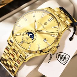 POEDAGAR Top Brand Man Wristwatch Business Stainless Steel Quartz Men Watch Waterproof Luminous Date Fashion Men's Watches Reloj