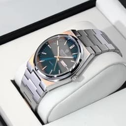BINBOND Fashion New Men Business Watch Leisure Quartz Stainless Steel Buckle Watches Waterproof Luminous Calendar Men's Watches