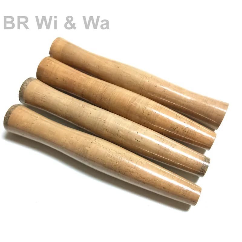 BR Wi&Wa Fly Rod AAA Cork Grips Half Well & Full Well High Quality Cork Fishing Rod Repair Rod Building