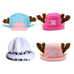 Brdwn Piece Unisex Tony Chopper Cosplay Costume Hat Cartoon Cap