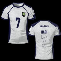 Janpanese Anime Jersey Nagi Seishiro Niko Ikki 3D Print T-Shirt Men Women Short Sleeve Soccer Sportswear Cosplay Costume Top Tee