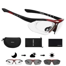 RIDERACE Cycling Sunglasses Photochromic Sun Glasses MTB Mountain Bike Eyewear Sports Cycle Road Bicycle Goggles