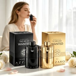 Azzaro Forever Wanted Elixir and Azzaro The Most Wanted - Warm Spicy Cologne Fragrance with Raspberry, Cardamom & Leather Accord - 12 Hour Long Lasting - Sophisticated Best For Date Night Tail Notes of Vanilla, Amber, and cedar Are Warm and Long-Lasting.