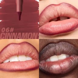 Velvet Brown Lip Liner Pencil Nude Matte Waterproof Non-stick Cup Cherry Red Lip Liner Lip Contour Pen Lipstick Makeup For Woman