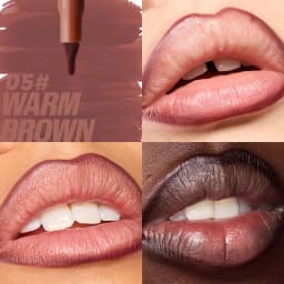 Velvet Brown Lip Liner Pencil Nude Matte Waterproof Non-stick Cup Cherry Red Lip Liner Lip Contour Pen Lipstick Makeup For Woman