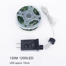 Twinkle Star Christmas Tree Decoration Fairy Lights Green Copper Wire 30M 50M 100M 120M 200M 300M Plug in Garland String Light