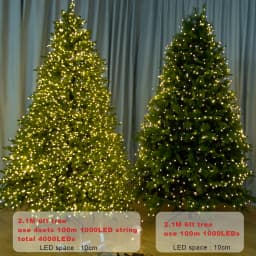 Twinkle Star Christmas Tree Decoration Fairy Lights Green Copper Wire 30M 50M 100M 120M 200M 300M Plug in Garland String Light