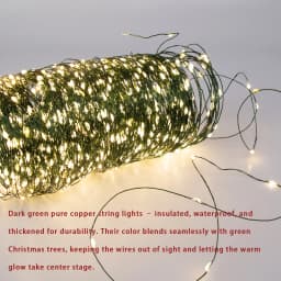Twinkle Star Christmas Tree Decoration Fairy Lights Green Copper Wire 30M 50M 100M 120M 200M 300M Plug in Garland String Light