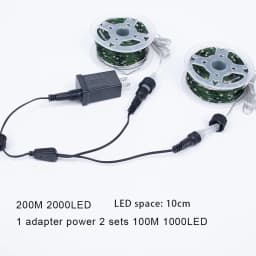 Twinkle Star Christmas Tree Decoration Fairy Lights Green Copper Wire 30M 50M 100M 120M 200M 300M Plug in Garland String Light