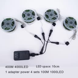 Twinkle Star Christmas Tree Decoration Fairy Lights Green Copper Wire 30M 50M 100M 120M 200M 300M Plug in Garland String Light