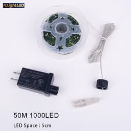 Twinkle Star Christmas Tree Decoration Fairy Lights Green Copper Wire 30M 50M 100M 120M 200M 300M Plug in Garland String Light