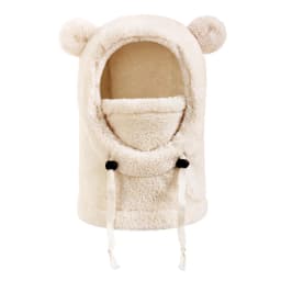 2-8Y Baby Boys And Girls In Autumn And Winter Warm Hats Cute Ears To Prevent Cold Hat Scarf Integrated Face Ion Mask Mask Hat