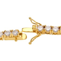 UWIN Black Color Tennis Chain Bracelet Round Cubic Zirconia AAA CZ Tennis Link Wrist Bracelets Hip Hop Jewelry for Rappers