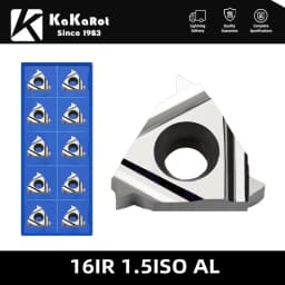 KaKarot 16ER AG60 16IR AG55 11IR A60 11ER A55 Carbide inserts Thread turning tools Lathe tools CNC tools Thread inserts Aluminum