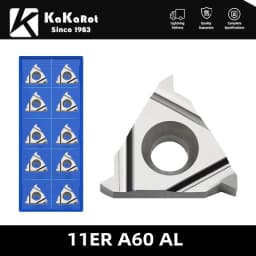 KaKarot 16ER AG60 16IR AG55 11IR A60 11ER A55 Carbide inserts Thread turning tools Lathe tools CNC tools Thread inserts Aluminum