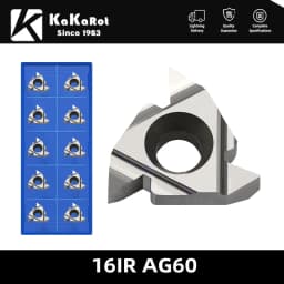 KaKarot 16ER AG60 16IR AG55 11IR A60 11ER A55 Carbide inserts Thread turning tools Lathe tools CNC tools Thread inserts Aluminum