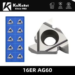 KaKarot 16ER AG60 16IR AG55 11IR A60 11ER A55 Carbide inserts Thread turning tools Lathe tools CNC tools Thread inserts Aluminum