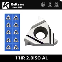 KaKarot 16ER AG60 16IR AG55 11IR A60 11ER A55 Carbide inserts Thread turning tools Lathe tools CNC tools Thread inserts Aluminum