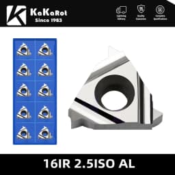 KaKarot 16ER AG60 16IR AG55 11IR A60 11ER A55 Carbide inserts Thread turning tools Lathe tools CNC tools Thread inserts Aluminum