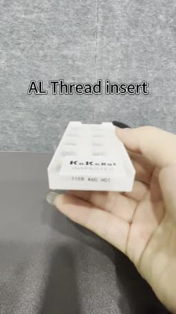KaKarot 16ER AG60 16IR AG55 11IR A60 11ER A55 Carbide inserts Thread turning tools Lathe tools CNC tools Thread inserts Aluminum
