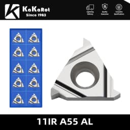 KaKarot 16ER AG60 16IR AG55 11IR A60 11ER A55 Carbide inserts Thread turning tools Lathe tools CNC tools Thread inserts Aluminum