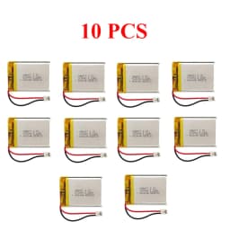 3.7V 600mAh LIPO Batteries 503040 053040 Li-Ion Polymer Lithium Battery for Speaker Radio VCR LED Light GPS Rechargeable Cells