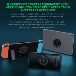 Original Black Shark Magnetic Heat-Conductor For Magnetic Cooler Support iPhone Oppo Huawei Xiaomi Vivo Samsung Apple Phone
