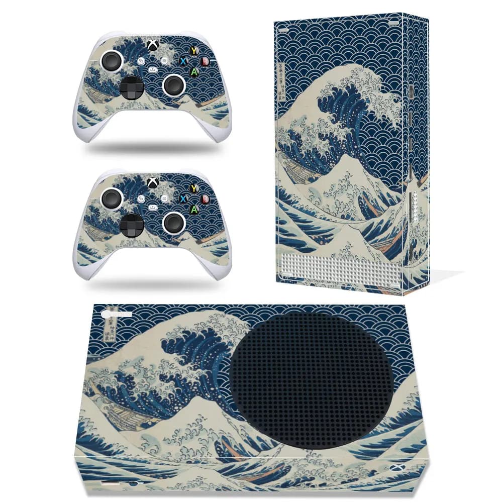 Skin Sticker for Xbox Series S Console and Controller Protective Vinyl Decal Cover Wrap