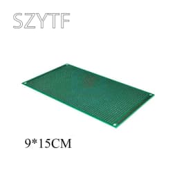 2x8 3x7 4x6 5x7 6x8 7x9 8x12 9x15cm Green PCB Dual Panel Board DIY Universal Prototype Board Protoboard Kit