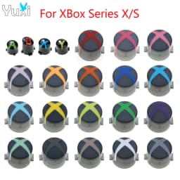 YuXi Replacement ABXY Key Buttons For Xbox Series X S Wireless Controller Power Switch Start Key Button