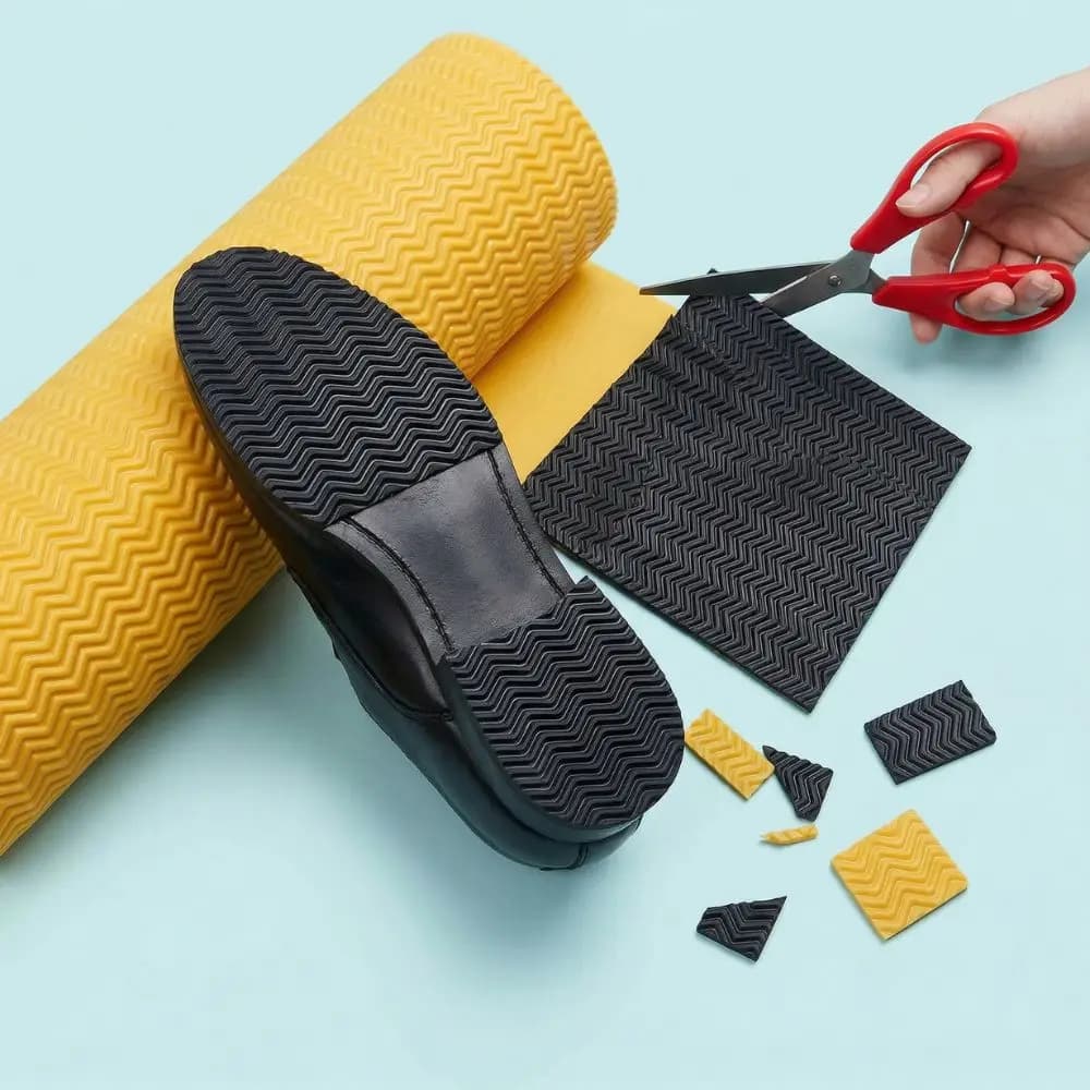 DIY Rubber Shoe Soles Non-Slip Wearable Shoes Pads Soles Sticker Outsole Insole Men Women Replaceable Shoes Pads Patch Sheet Mat