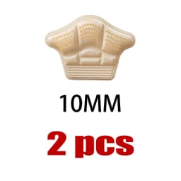 5D Antiwear Heel Pad Sneakers High Heels Rear Anti Fall Insole Self Adhesive Shoe Pads Anti Slip Heel Sticker Soft Foam Cushion