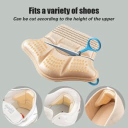 5D Antiwear Heel Pad Sneakers High Heels Rear Anti Fall Insole Self Adhesive Shoe Pads Anti Slip Heel Sticker Soft Foam Cushion