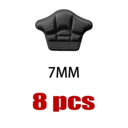 5D Antiwear Heel Pad Sneakers High Heels Rear Anti Fall Insole Self Adhesive Shoe Pads Anti Slip Heel Sticker Soft Foam Cushion