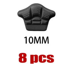 5D Antiwear Heel Pad Sneakers High Heels Rear Anti Fall Insole Self Adhesive Shoe Pads Anti Slip Heel Sticker Soft Foam Cushion