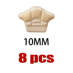 5D Antiwear Heel Pad Sneakers High Heels Rear Anti Fall Insole Self Adhesive Shoe Pads Anti Slip Heel Sticker Soft Foam Cushion