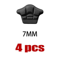 5D Antiwear Heel Pad Sneakers High Heels Rear Anti Fall Insole Self Adhesive Shoe Pads Anti Slip Heel Sticker Soft Foam Cushion