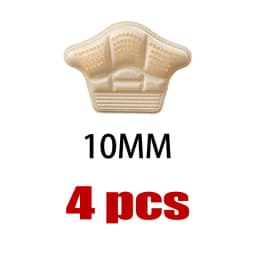 5D Antiwear Heel Pad Sneakers High Heels Rear Anti Fall Insole Self Adhesive Shoe Pads Anti Slip Heel Sticker Soft Foam Cushion