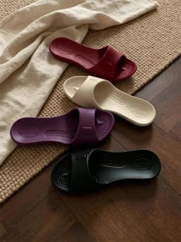 XIXITIAO Women's Slippers Fashion Four Seasons Comfort EVA Soft Thin Portable Home Slippers Indoor Anti-slip Bathroom Flat Shoes