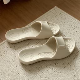 XIXITIAO Women's Slippers Fashion Four Seasons Comfort EVA Soft Thin Portable Home Slippers Indoor Anti-slip Bathroom Flat Shoes