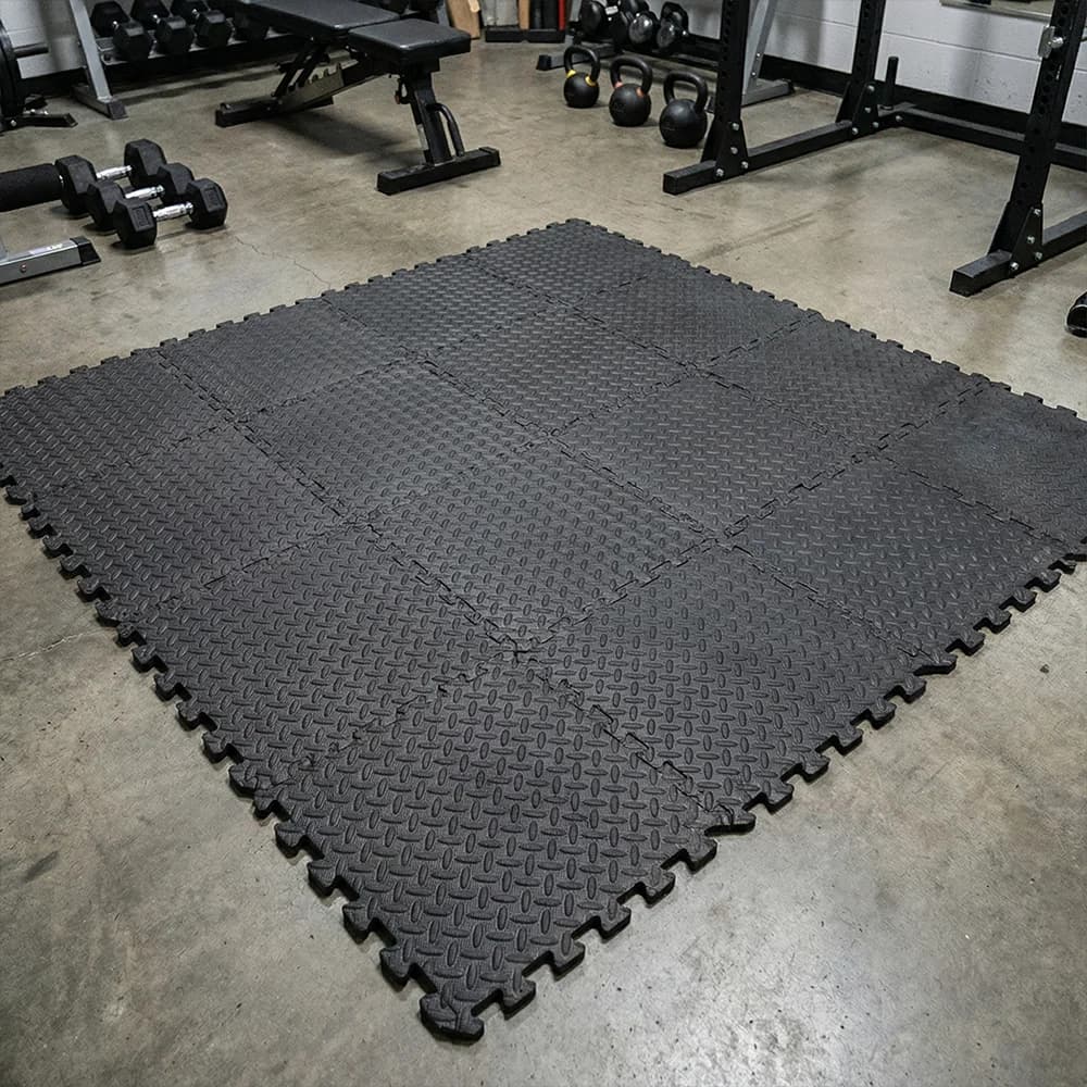 3/6/9/12/16Pcs Hot Sale EVA Foam Floor Tiles 30x30x1CM Interlocking Floor Mat Multi-Purpose Puzzle Gym Mat for Indoor Gym Home