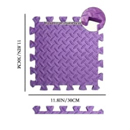 3/6/9/12/16Pcs Hot Sale EVA Foam Floor Tiles 30x30x1CM Interlocking Floor Mat Multi-Purpose Puzzle Gym Mat for Indoor Gym Home