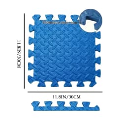 3/6/9/12/16Pcs Hot Sale EVA Foam Floor Tiles 30x30x1CM Interlocking Floor Mat Multi-Purpose Puzzle Gym Mat for Indoor Gym Home