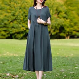 New Print plus size 2026 New Fashion Floral Printed Summer Dress Vestidos Elegant Short Sleeve Slim O-Neck Party Women clothing
