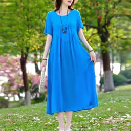 New Print plus size 2026 New Fashion Floral Printed Summer Dress Vestidos Elegant Short Sleeve Slim O-Neck Party Women clothing
