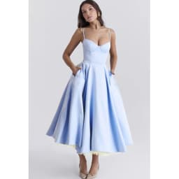 Sexy Suspender Vestidos French High-waisted Solid Color Printed Long Robe Casual Vacation Party Nightclub Business Elegant Dress