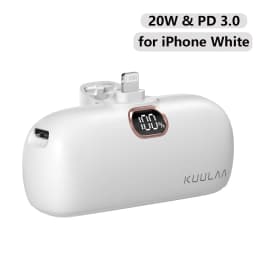 KUULAA Mini Power Bank 5000mAh PowerBank QC PD Fast Charging For iPhone 15 14 13 Batterie Externe Portable Charger For Xiaomi Mi