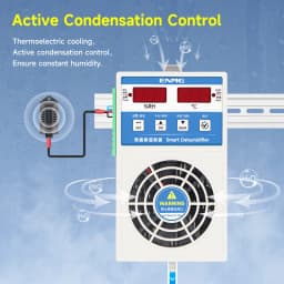 ENMG DIN35MM Industrial Cabinet Dehumidifier EAD-2015 Intelligent Dehumidifier EAD-2030 Spot EAD-2060 24H Real-Time Sampling