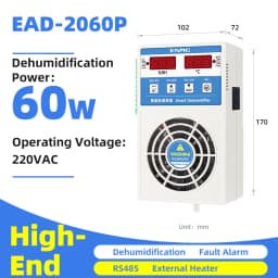 ENMG DIN35MM Industrial Cabinet Dehumidifier EAD-2015 Intelligent Dehumidifier EAD-2030 Spot EAD-2060 24H Real-Time Sampling